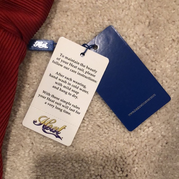 One piece rust color bathing suit - Picture 2 of 4